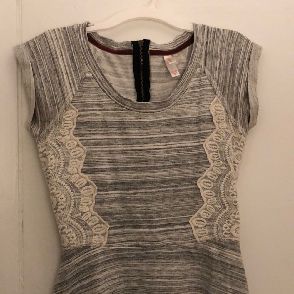 Xhilaration cotton striped dress - Picture 2 of 3